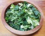 Foto del paso 1 de la receta: Ensalada verde con palmitos y alcachofas