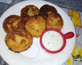 A picture of step 8 of Potato Masala Cutlets.