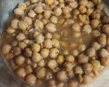 A picture of step 1 of Chana chaat.