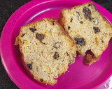 Foto del paso 4 de la receta: Budín de manzanas, pasas y nueces sin manteca