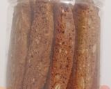 Foto langkah ke 4 dari resep Mix Seeds Pumpkin Spice Biscotti.