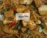 Foto langkah ke 7 dari resep Soun kecap tahu tempe saos tiram.