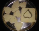 A picture of step 8 of Veg Sesame heart bites.