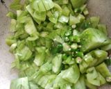 कच्चे टमाटर मिर्च की सब्जी (Kachhe Tamatar mirch ki sabzi recipe in Hindi) रेसिपी चरण 3 फोटो