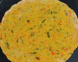A picture of step 7 of Carrot Paratha.