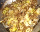 A picture of step 2 of Sabudana khichdi.