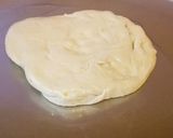 A picture of step 8 of Sheik's Gourmet Pizza: Cajun Chicken Alfredo Pizza.