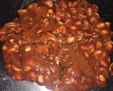 A picture of step 4 of Peanut chikki.