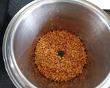 A picture of step 3 of Masoor dal(Red lentil) ladoo.