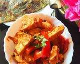 A picture of step 3 of Paneer Stir Fry.