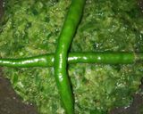 A picture of step 2 of Spring Onions And Amla ki Chutney.