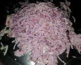 A picture of step 1 of Purple Yam Chivda.