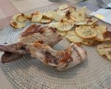 Foto del paso 4 de la receta: Conejo a la plancha con patatas al horno y alioli light