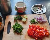 टोमॅटो भात (Tomato bhat recipe in marathi) रेसिपी स्टेप 1 फोटो 