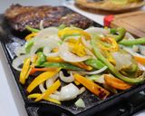 A picture of step 4 of Beef Steak Fajita.