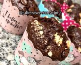 Foto del paso 9 de la receta: Muffins de chocolate 🧁🍫 con trocitos de nueces