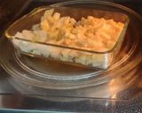 A picture of step 3 of Apple bread Halwa.