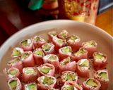 Foto del paso 5 de la receta Bocaditos de York con Pepino, Queso Cottage y Orégano Fresco
