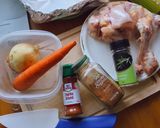 Hình bước làm 1 của món Nước cốt gà - ăn dặm