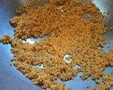 A picture of step 1 of Mung Daal Khichdi or Bhog Khichdi.