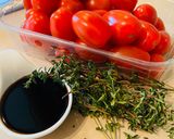 A picture of step 1 of Tomato Tarte Tatin.