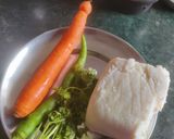A picture of step 1 of Kamale E Kabab.
