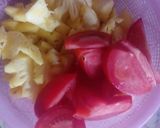 Hình bước làm 2 của món Canh tôm nấu dứa cà