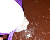 A picture of step 2 of MOIST CHOCOLATE CAKE,Cocoa Ganache 😊.