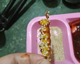 A picture of step 4 of Boiled seekh corn maize.