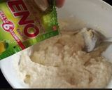 A picture of step 5 of Rava idli.