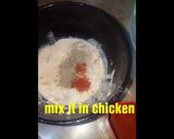 A picture of step 1 of Chicken cheese samosa.