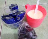 Foto langkah ke 2 dari resep Es Krim Simple Choco Vanilla.