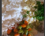 Foto del paso 1 de la receta: Ensalada de huevo y mimosa con verduras, atún
