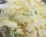 Foto del paso 1 de la receta: Chucrut casero, o col fermentada con manzana. Es una fuente de bacterias probióticas
