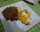Foto del paso 5 de la receta: Lentejas a la polenta con salsita