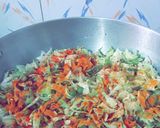 A picture of step 3 of Cabbage peas stir fry / Patta Gobhi ki Sabzi.