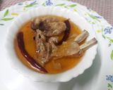 A picture of step 7 of Mutton rizala.