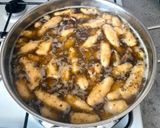 Cseh gombaleves (kulajda leves) recept fázis 3 fotója