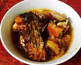 A picture of step 11 of Vietnamese Braised Fish with Galangal (Cá kho riềng) 🐟.