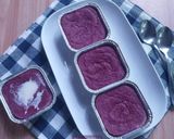Foto langkah ke 4 dari resep Flan Ubi Ungu (Sweet Potato Flan, ala Kaledonia Baru).