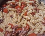 A picture of step 4 of Maiale con Rotini.