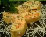 Foto langkah ke 3 dari resep Gyeran Mari Aka Tamagoyaki / Telur Gulung Keju Ala korea atau Jepang.