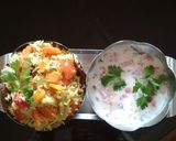 A picture of step 9 of Coriander pulav.