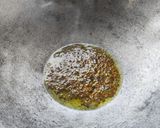 A picture of step 2 of Broccoli Leaves Bhaji.
