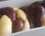 Foto del paso 6 de la receta Trenza de brioche bicolor