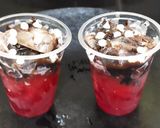 A picture of step 4 of Double Chocolate slush.