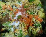 A picture of step 5 of Quinoa bisi bele bhat.