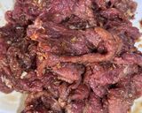 Gambar langkah 2 resipi Beef wraps.