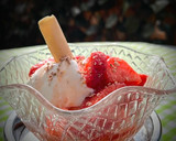Foto del paso 4 de la receta: Fresas con nata