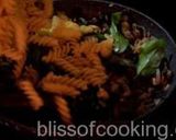 A picture of step 5 of Mushroom And Spinach Pasta.